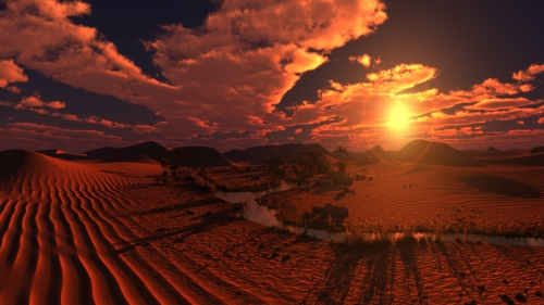 Desert heat