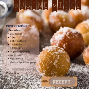 Pustne Miške - recept